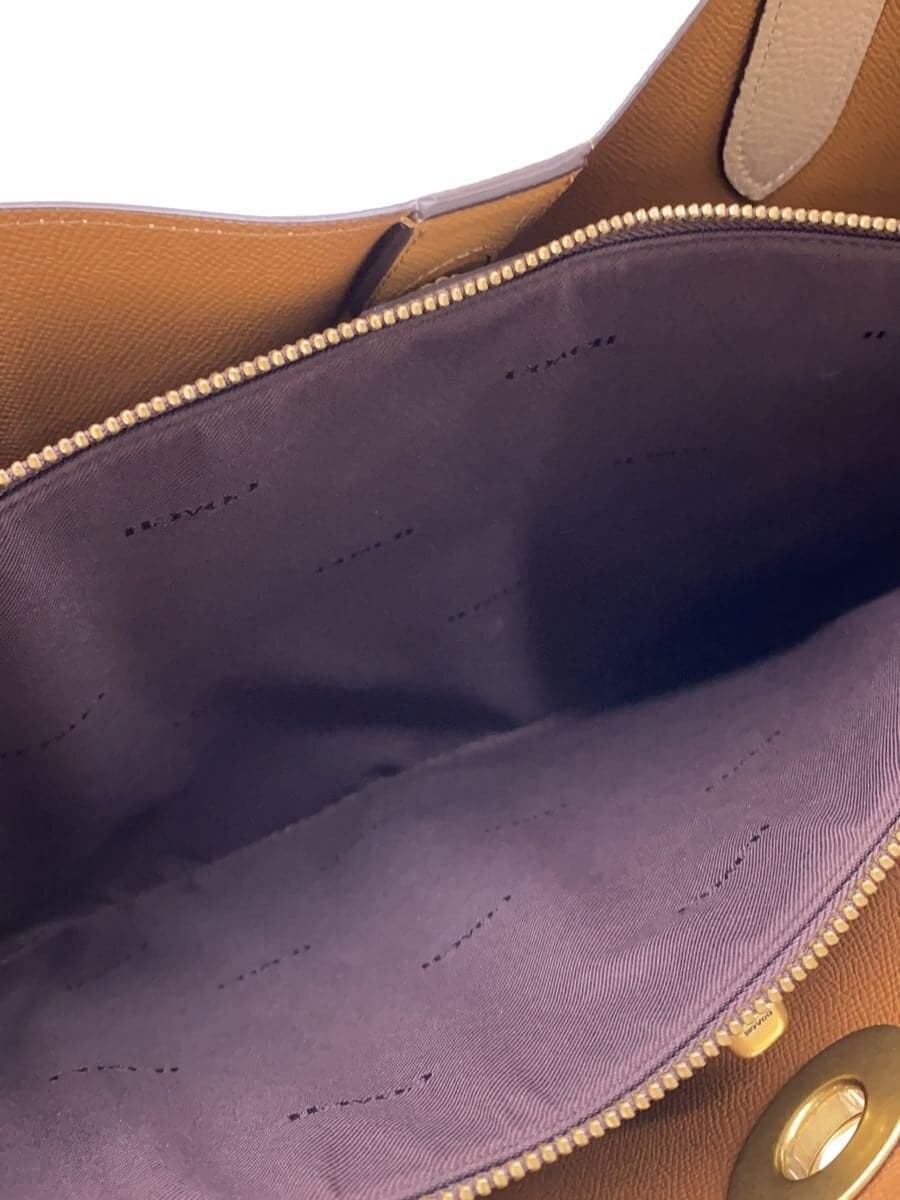 COACH tote bag leather CRM C0691 8