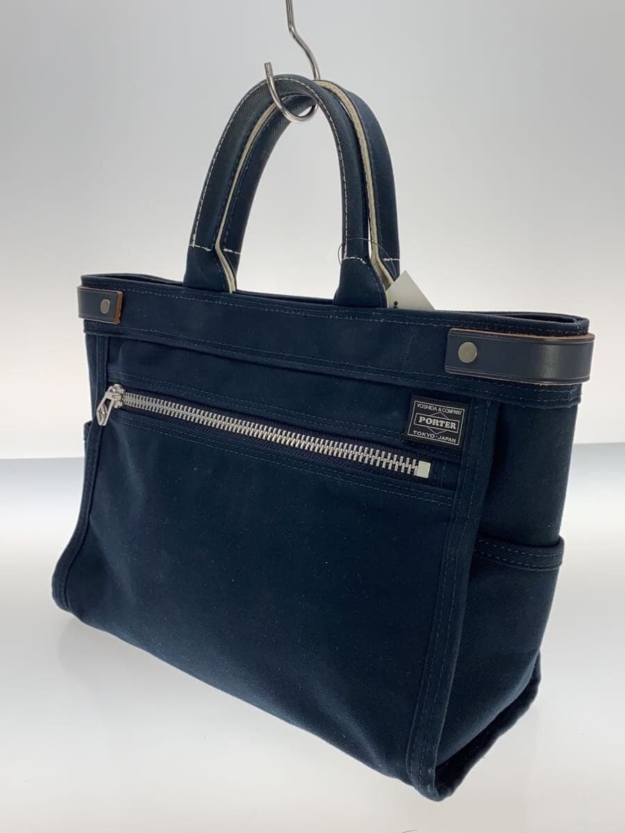 PORTER tote bag -- NVY plain 2