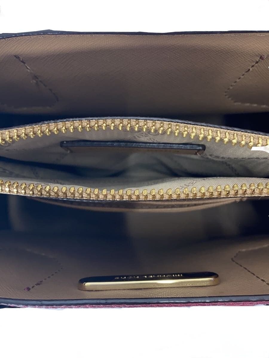 MICHAEL KORS Shoulder Bag Leather RED AC-1907 6