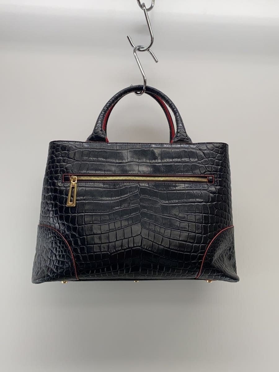 COCOCELUX GOLD Handbag PVC BLK 3