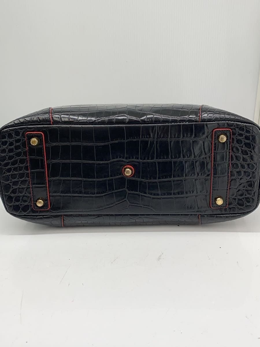 COCOCELUX GOLD Handbag PVC BLK 4