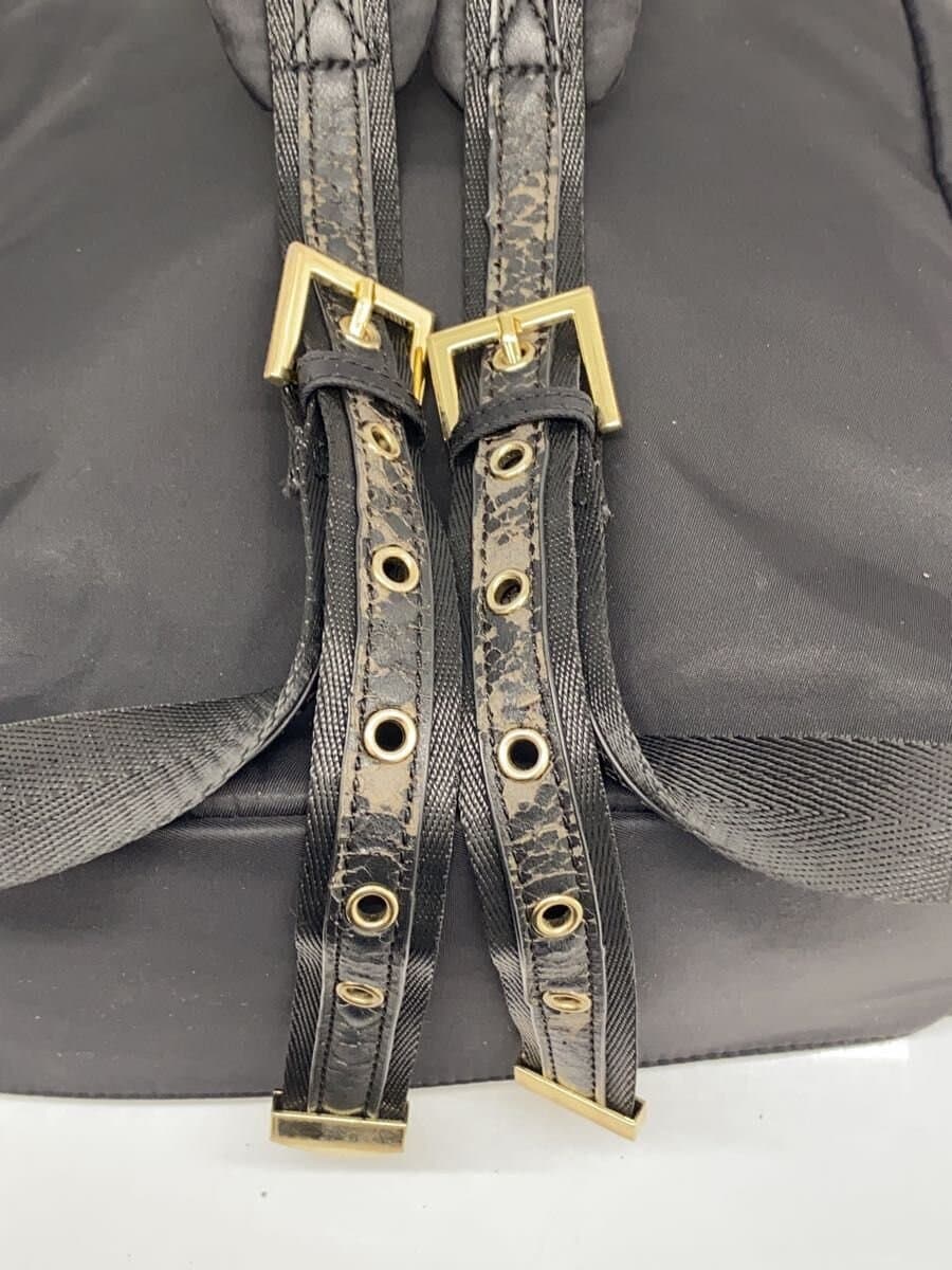 JILL by JILLSTUART Backpack Nylon BLK Solid 125-7184079 7