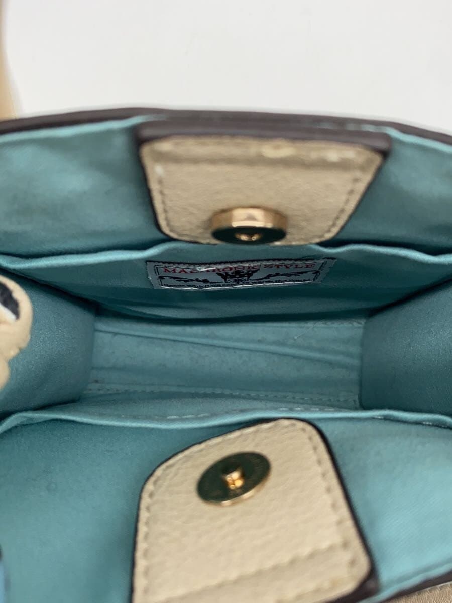 MACARONIC STYLE Shoulder Bag CRM Solid 6