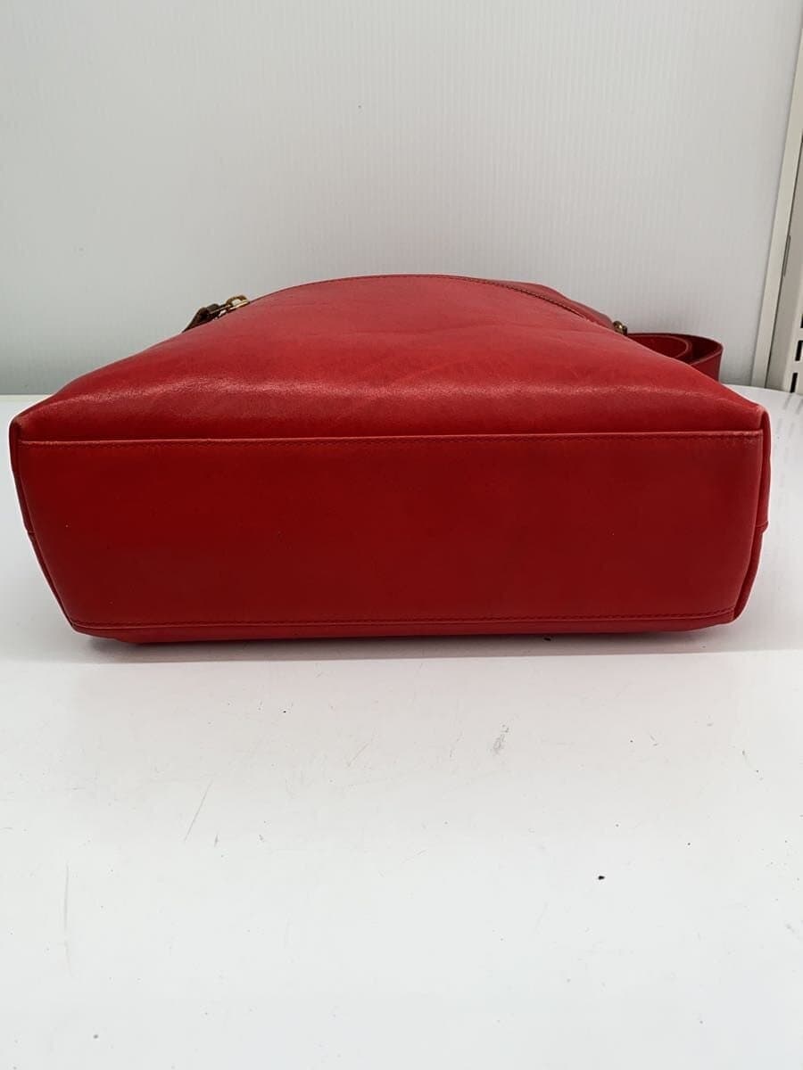 kissora Shoulder Bag Leather RED 4