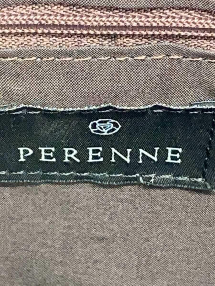 PERENNE Tote Bag Leather BEG 5