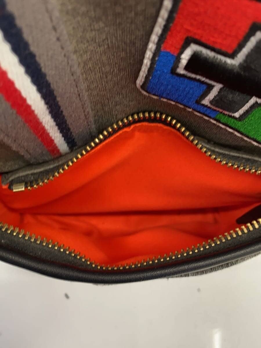 CASTELBAJAC Shoulder Bag GRY All Over Pattern 7