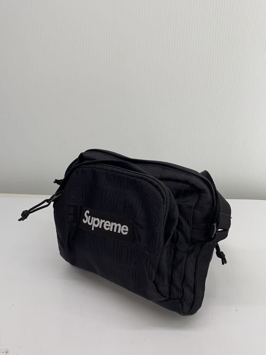 Supreme Pouch BLK All Over Pattern 2