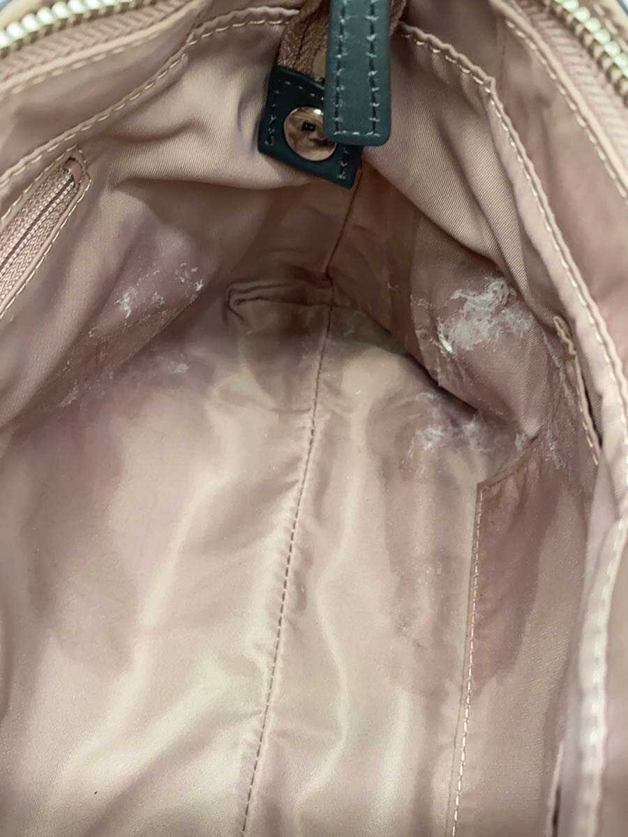 agnes b. Shoulder Bag Polyester GRY 7