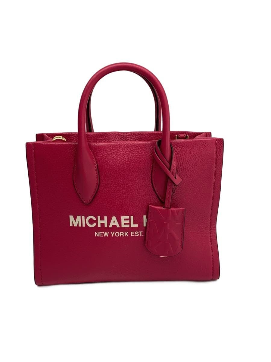 MICHAEL KORS Shoulder Bag Leather RED