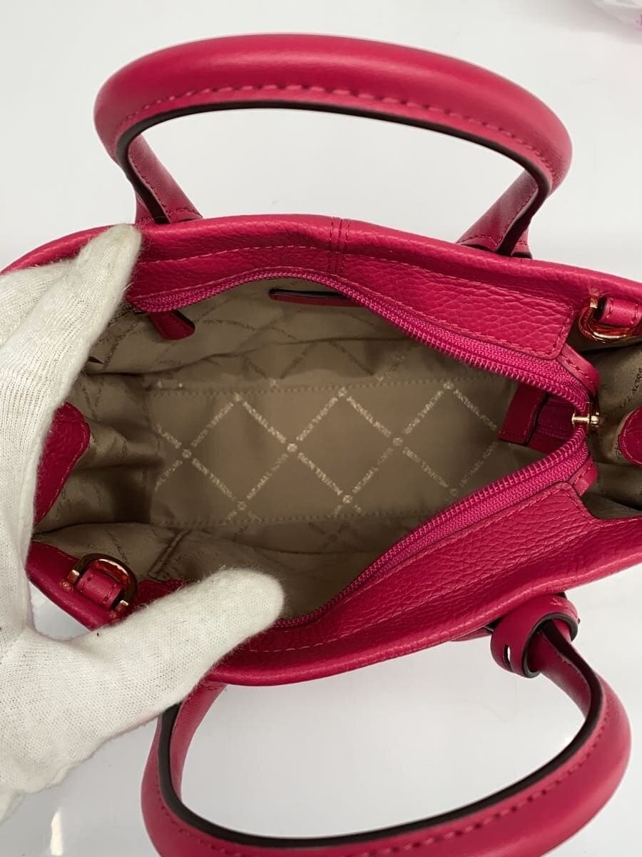 MICHAEL KORS Shoulder Bag Leather RED 6