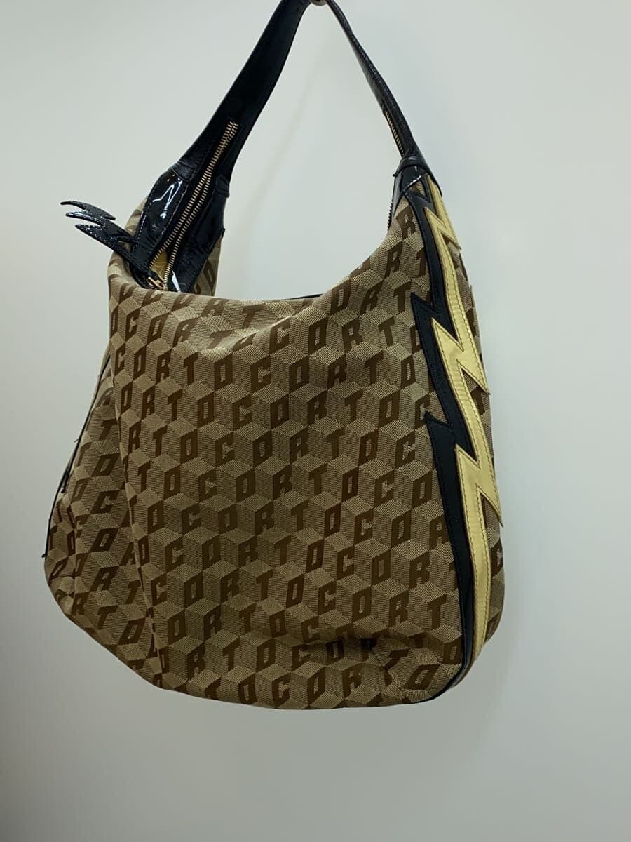 Corto Moltedo Corto Moltedo Shoulder Bag Beige All Over Pattern 2