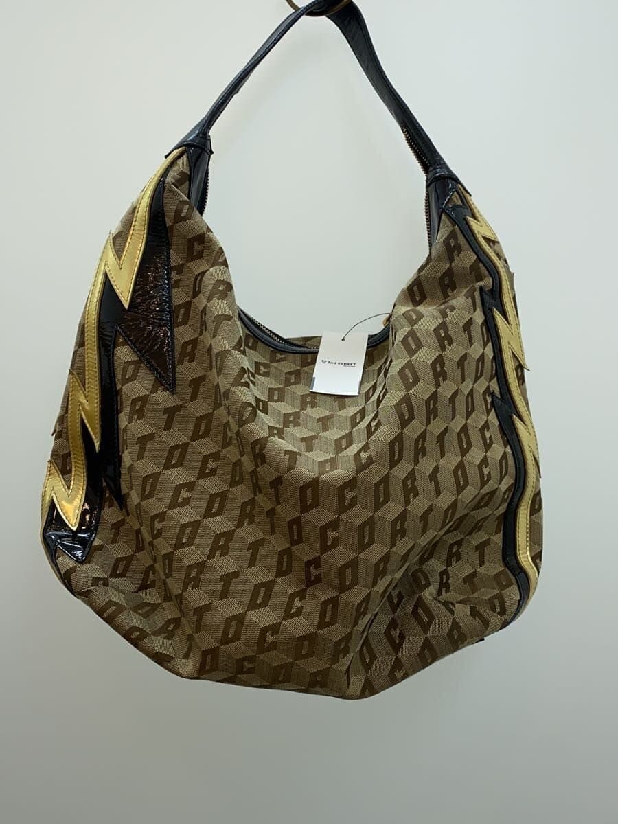 Corto Moltedo Corto Moltedo Shoulder Bag Beige All Over Pattern 3