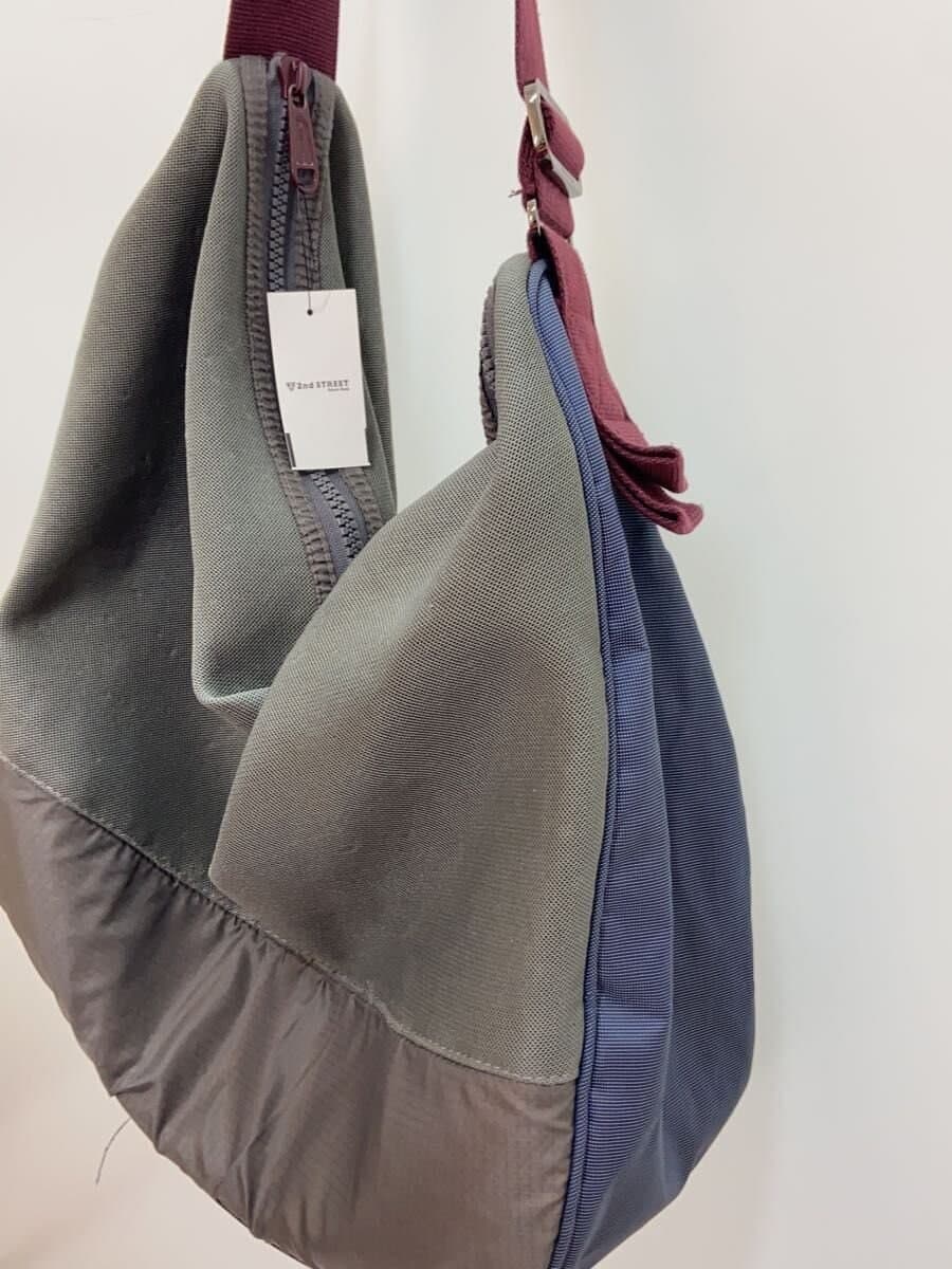 adidas by STELLA Mc CARTNEY Shoulder Bag Nylon Gray Solid LF4GDR2P00043 2