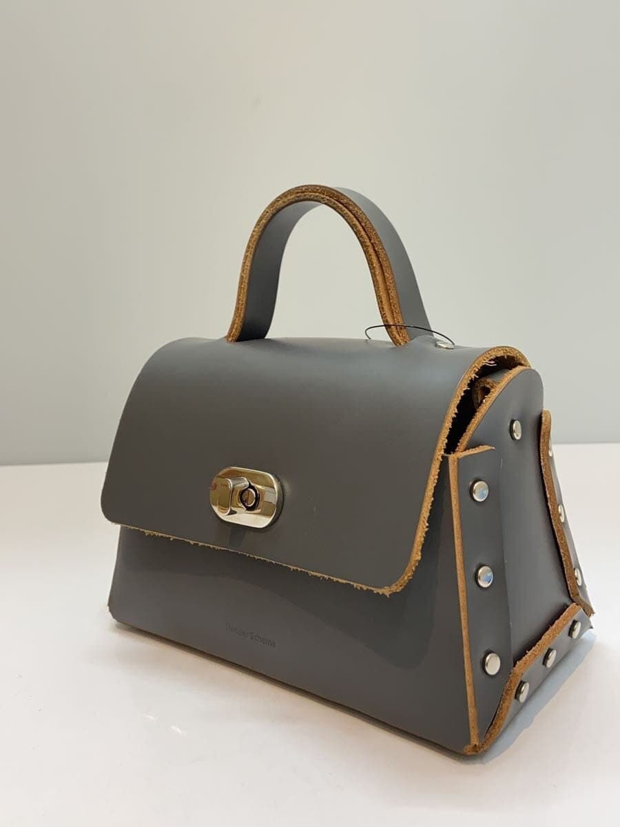 Hender Scheme Bag Leather Gray 2