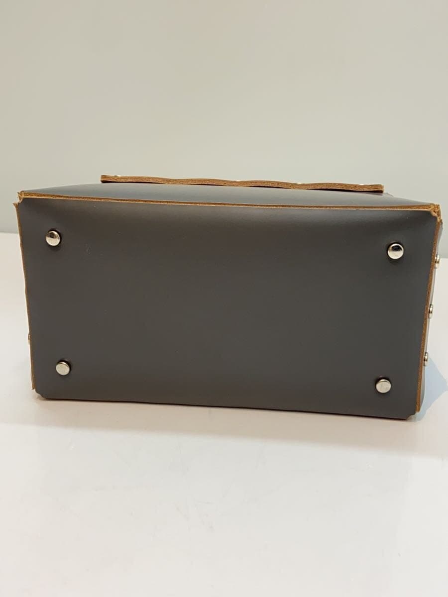 Hender Scheme Bag Leather Gray 4