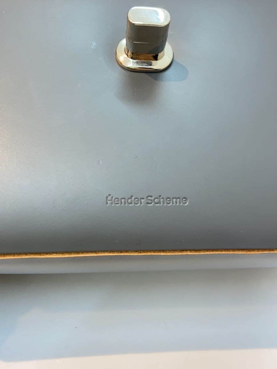Hender Scheme Bag Leather Gray 5