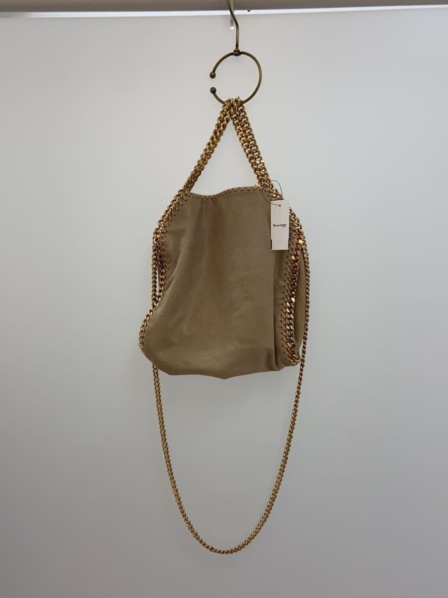 STELLAMcCARTNEY shoulder bag suede beige 371223 3