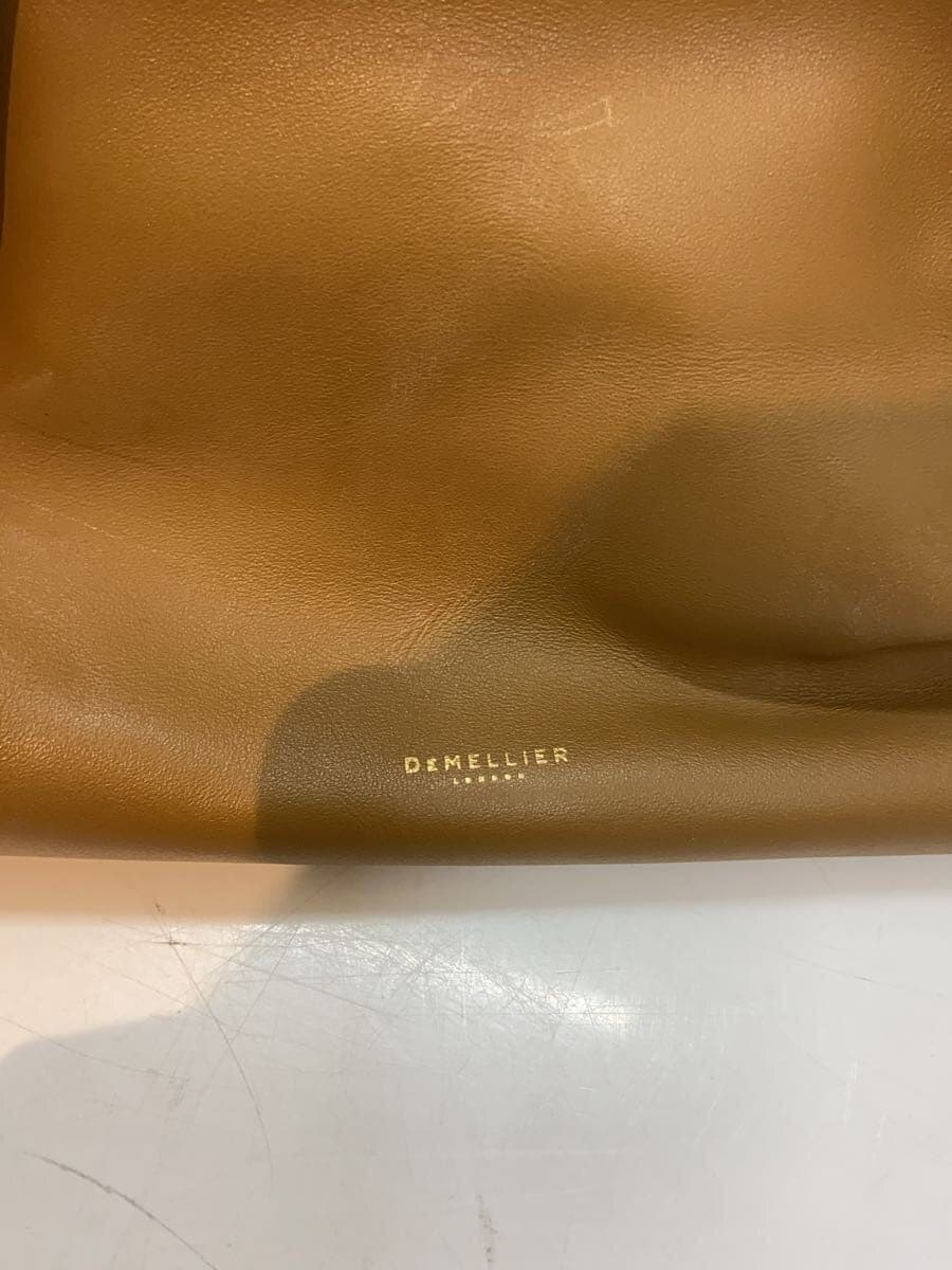 DEMELLIER shoulder bag leather camel plain 5