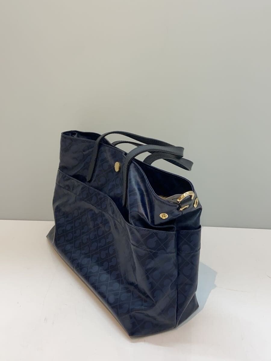 GHERARDINI bag polyester navy all-over pattern 2