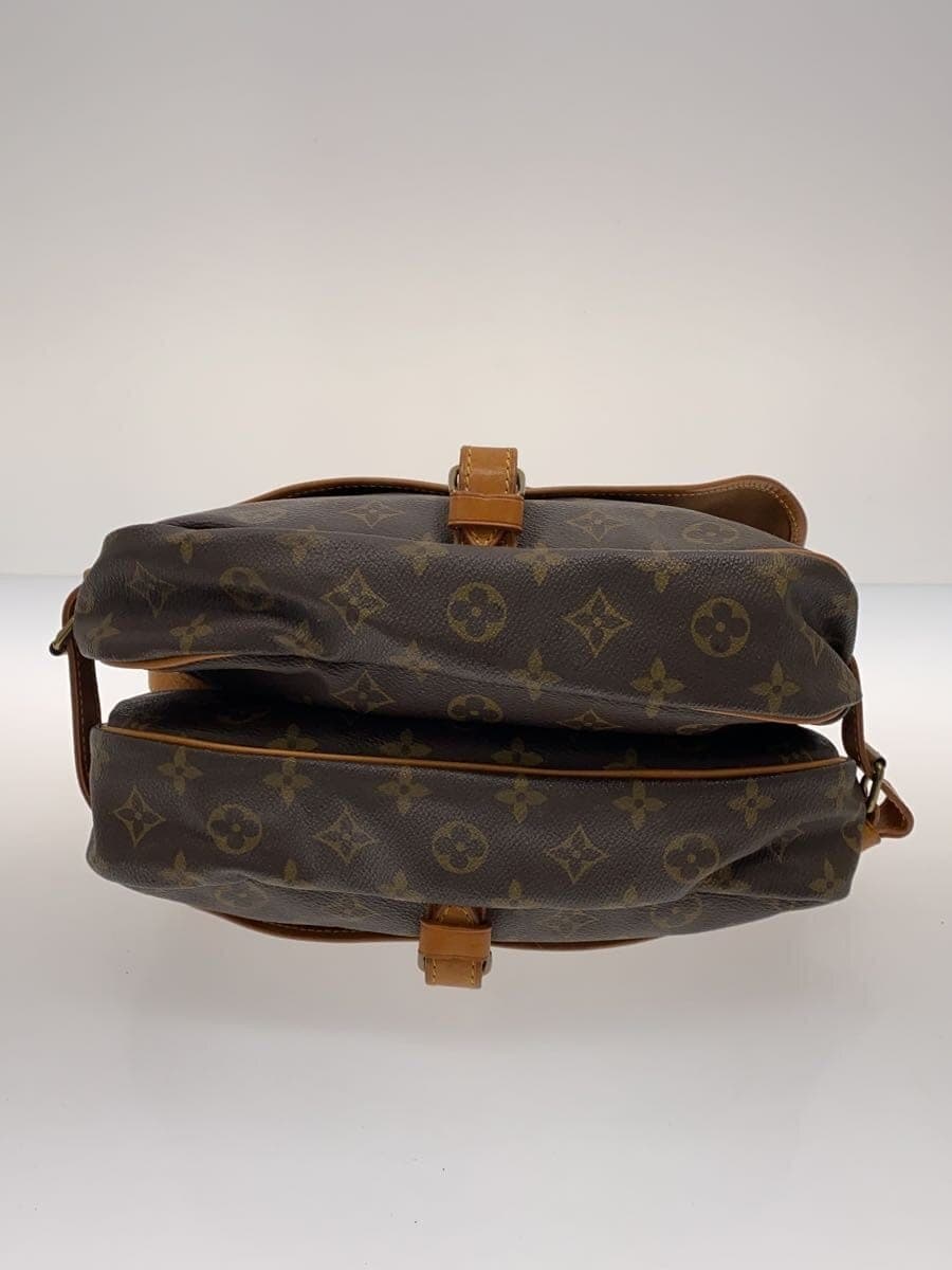LOUIS VUITTON 1) Soumure 30 Monogram Canvas PVC BRW M42256 4