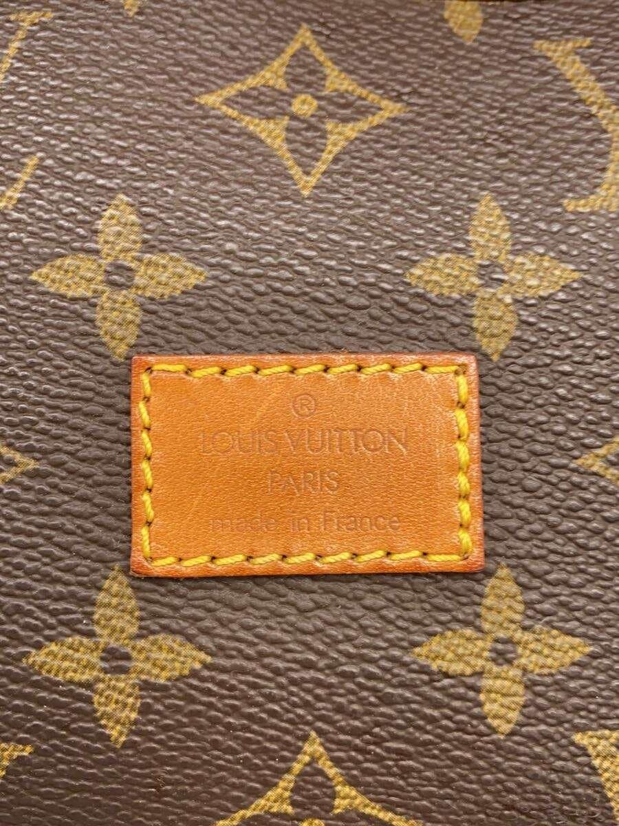 LOUIS VUITTON 1) Soumure 30 Monogram Canvas PVC BRW M42256 5