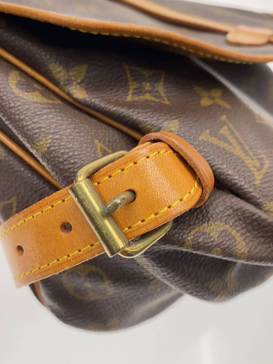 LOUIS VUITTON 1) Soumure 30 Monogram Canvas PVC BRW M42256 9