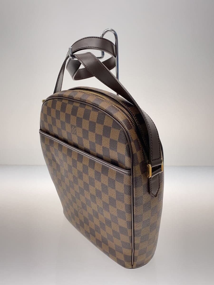 LOUIS VUITTON Ipanema GM Damier Ebene PVC BRW N51292 2