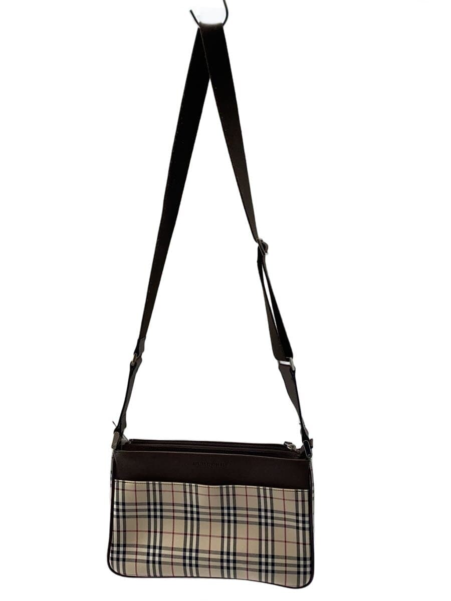 BURBERRY shoulder bag -- BEG check
