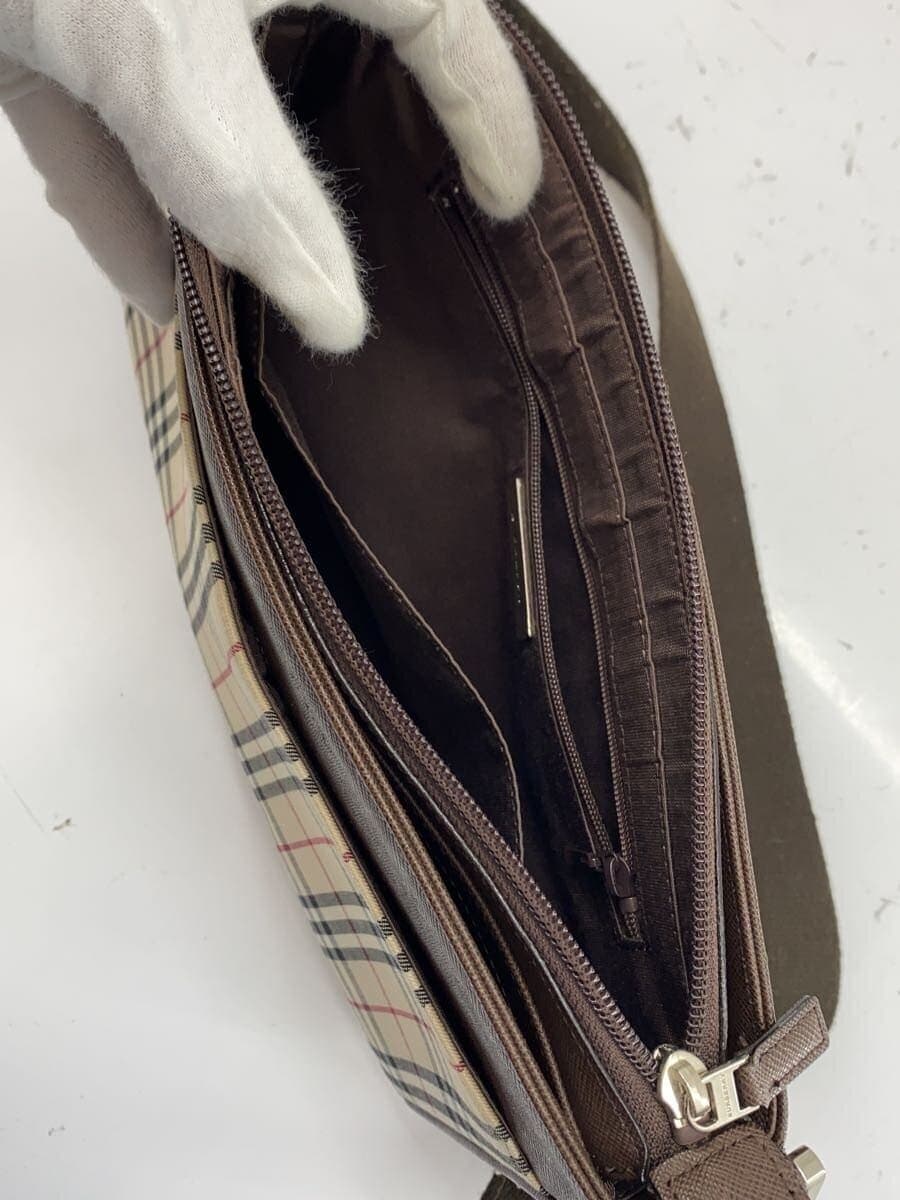 BURBERRY shoulder bag -- BEG check 6