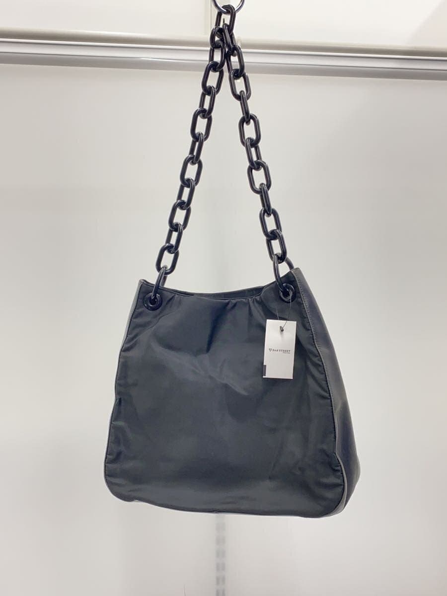 PRADA Bag Nylon BLK Plastic Chain 3