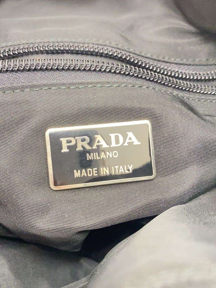 PRADA Bag Nylon BLK Plastic Chain 5