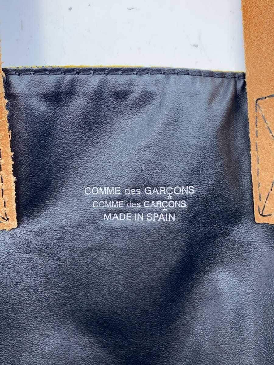 COMME des GARCONS HOMME handbag -- YLW tartan check 5