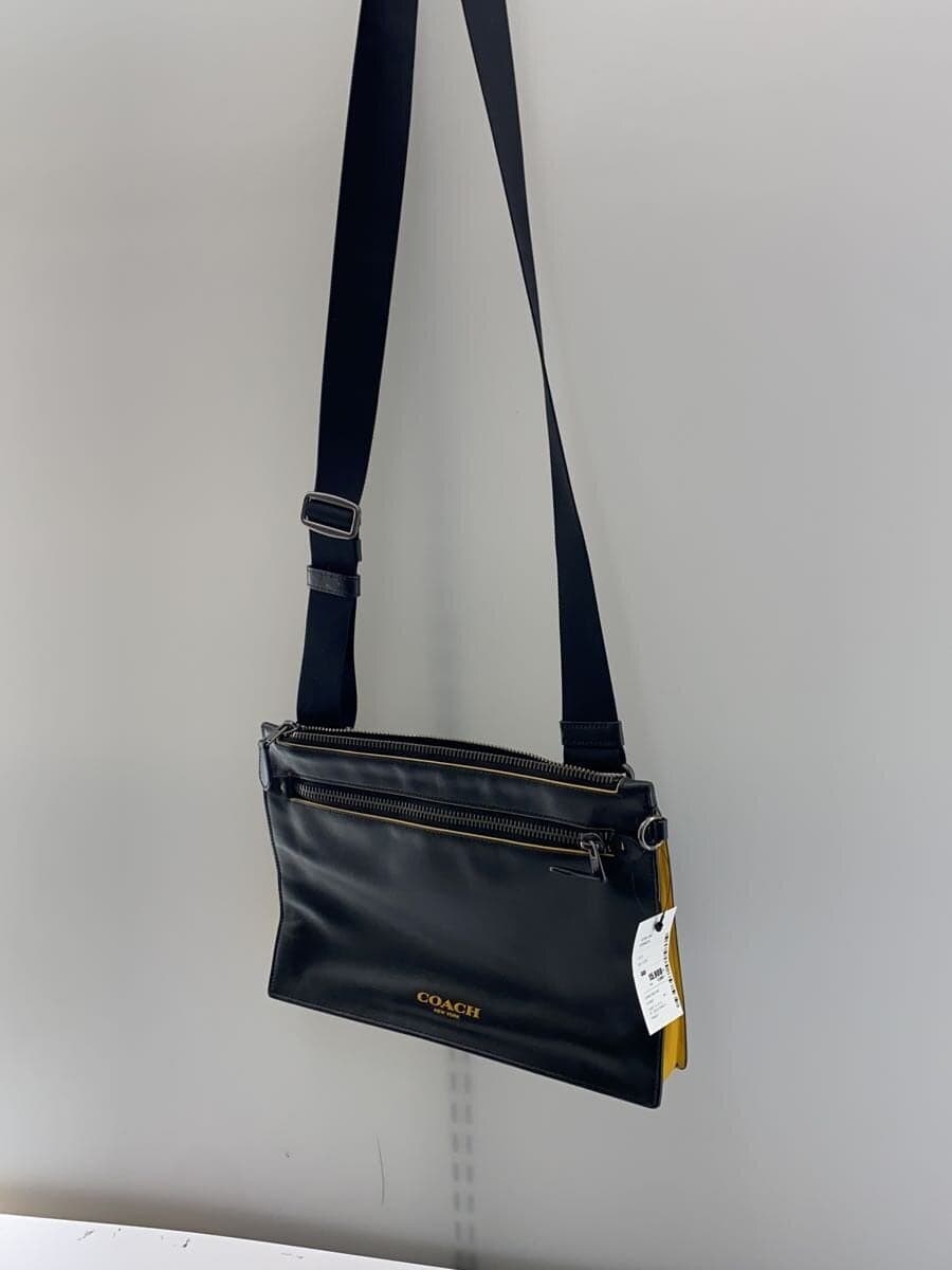 COACH Shoulder Bag Leather Black F84427 2