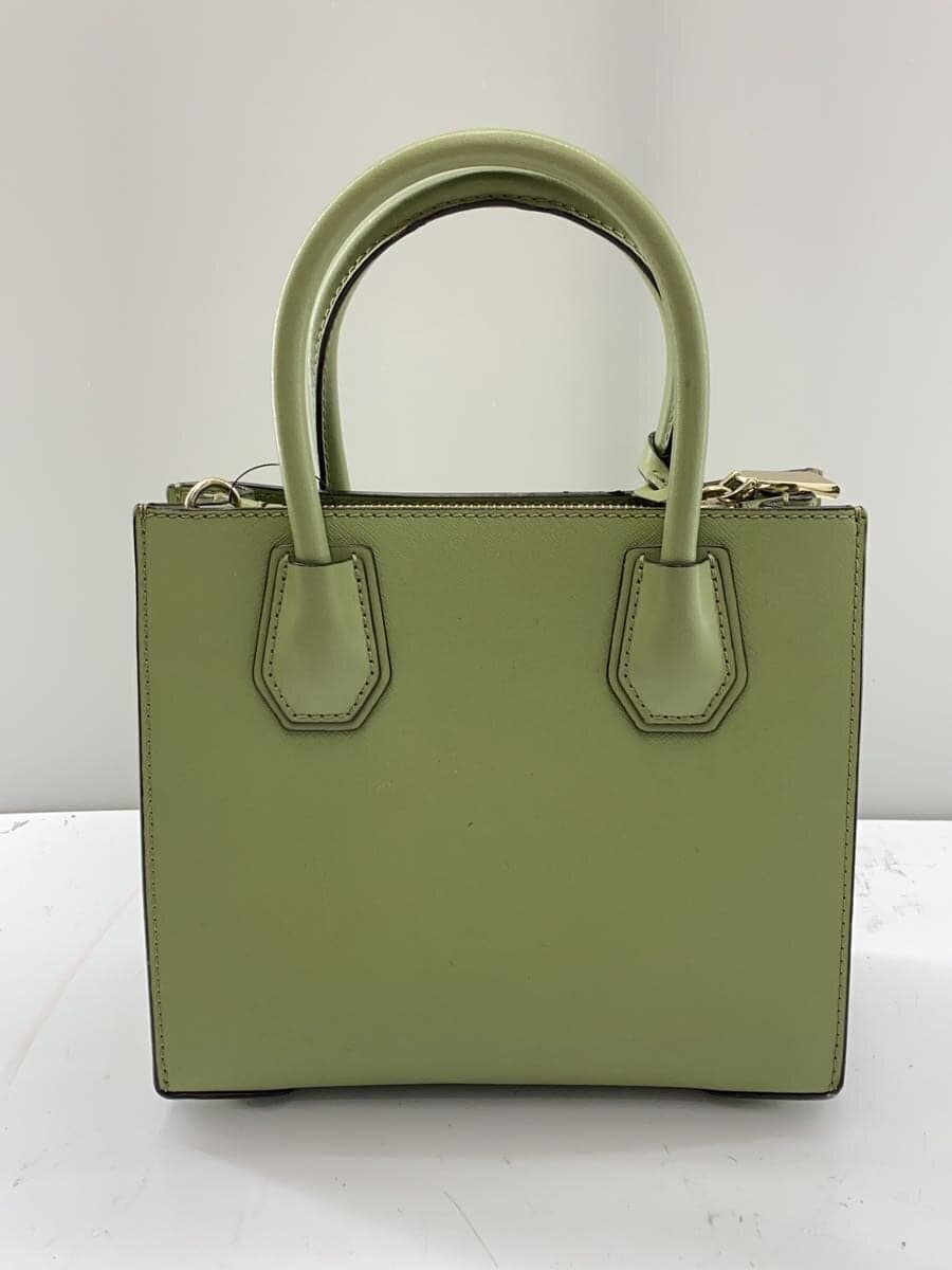 MICHAEL KORS Handbag Leather GRN Solid Color 30T0LM9M2L 3