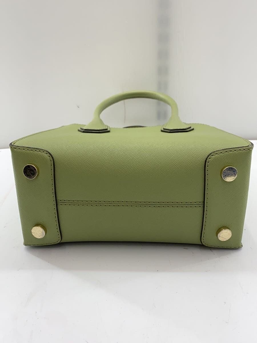 MICHAEL KORS Handbag Leather GRN Solid Color 30T0LM9M2L 4