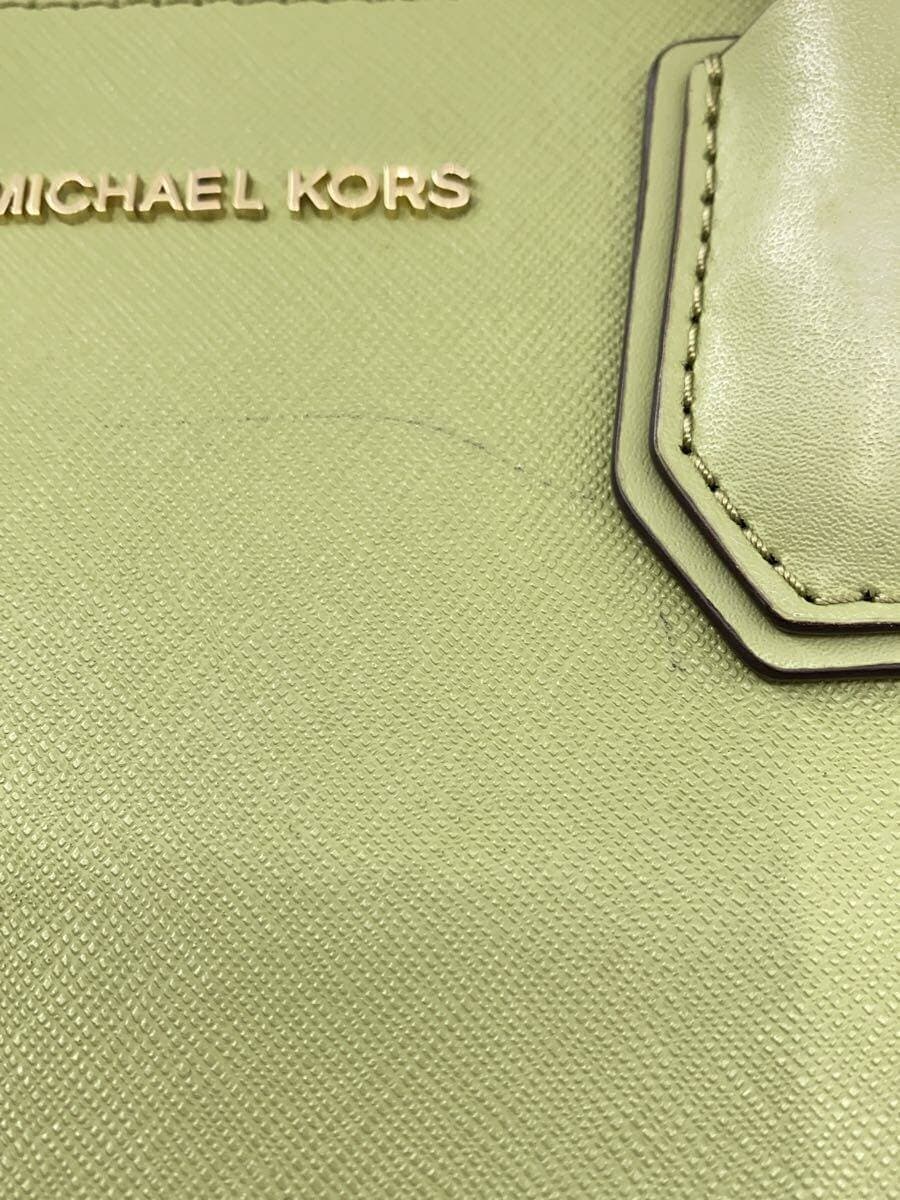 MICHAEL KORS Handbag Leather GRN Solid Color 30T0LM9M2L 8