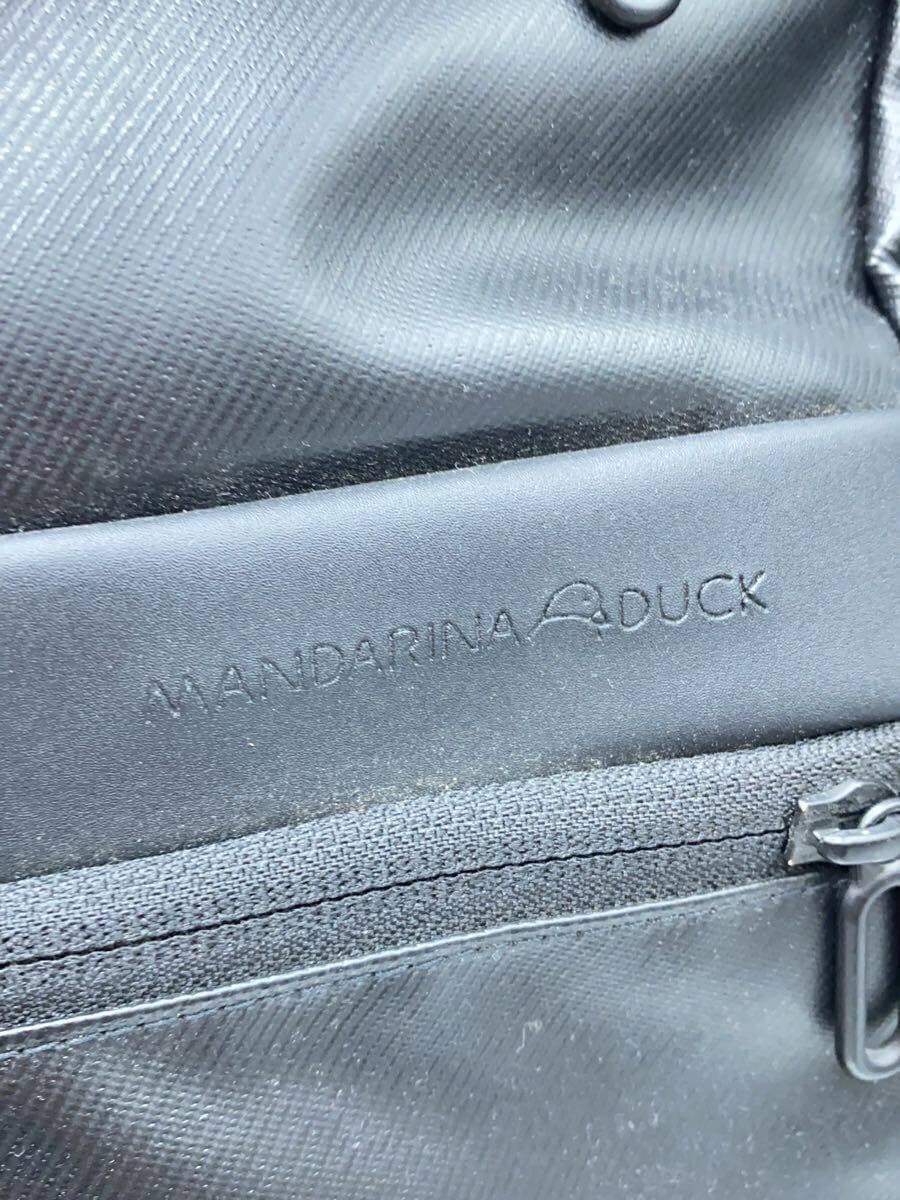 MANDARINA DUCK Briefcase Patent Leather BLK 5