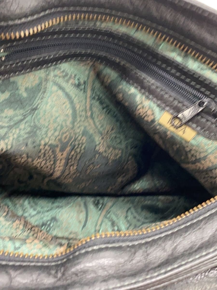 IBIZA Handbag Leather BLK Solid 6