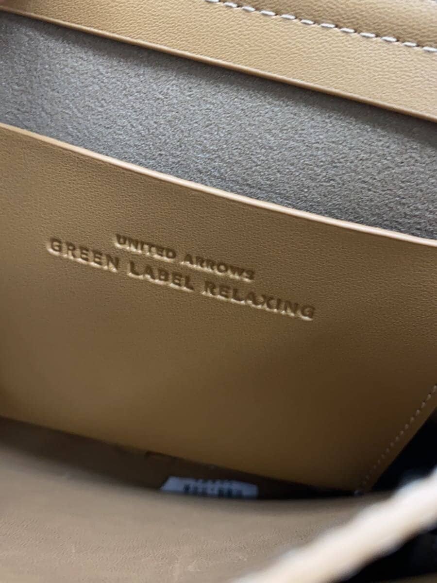 UNITED ARROWS green label relaxing Shoulder Bag CML Solid 5