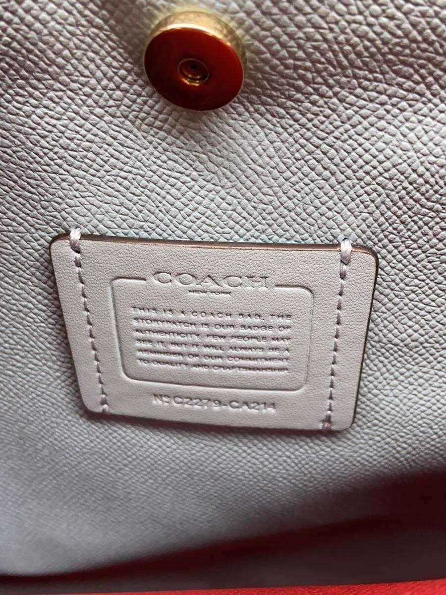 COACH Molly Bucket Bag Tote Bag Leather BEG CA214 5