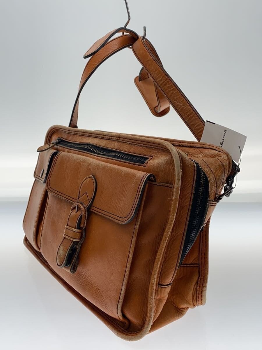 PORTERBARON 2way BRIEFCASE Briefcase Leather BRW Solid Color 206-02635 2