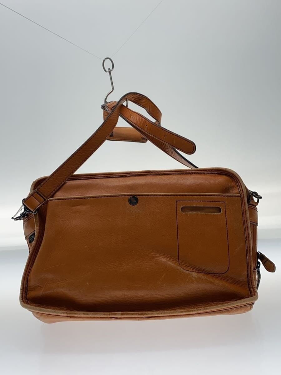 PORTERBARON 2way BRIEFCASE Briefcase Leather BRW Solid Color 206-02635 3