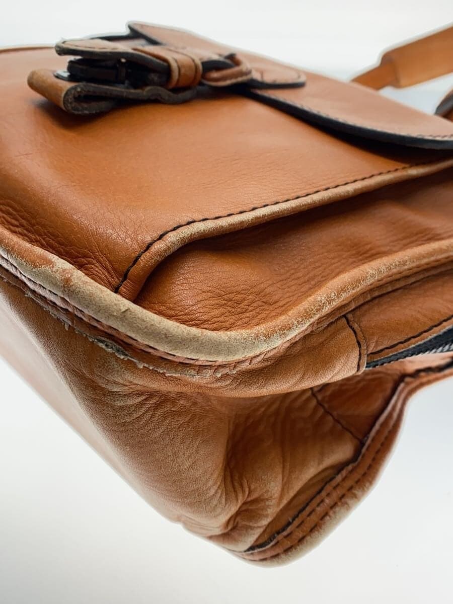 PORTERBARON 2way BRIEFCASE Briefcase Leather BRW Solid Color 206-02635 5