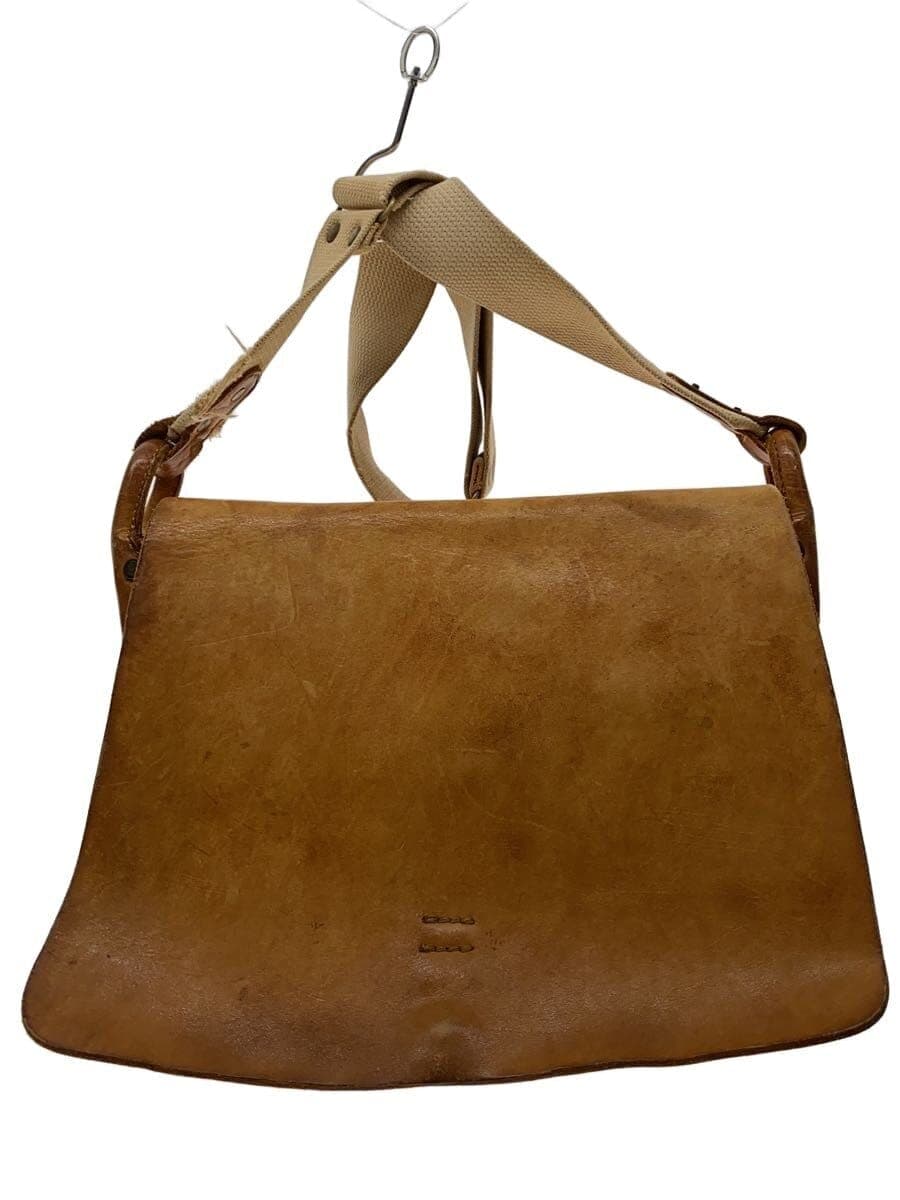 SLOW shoulder bag leather CML plain