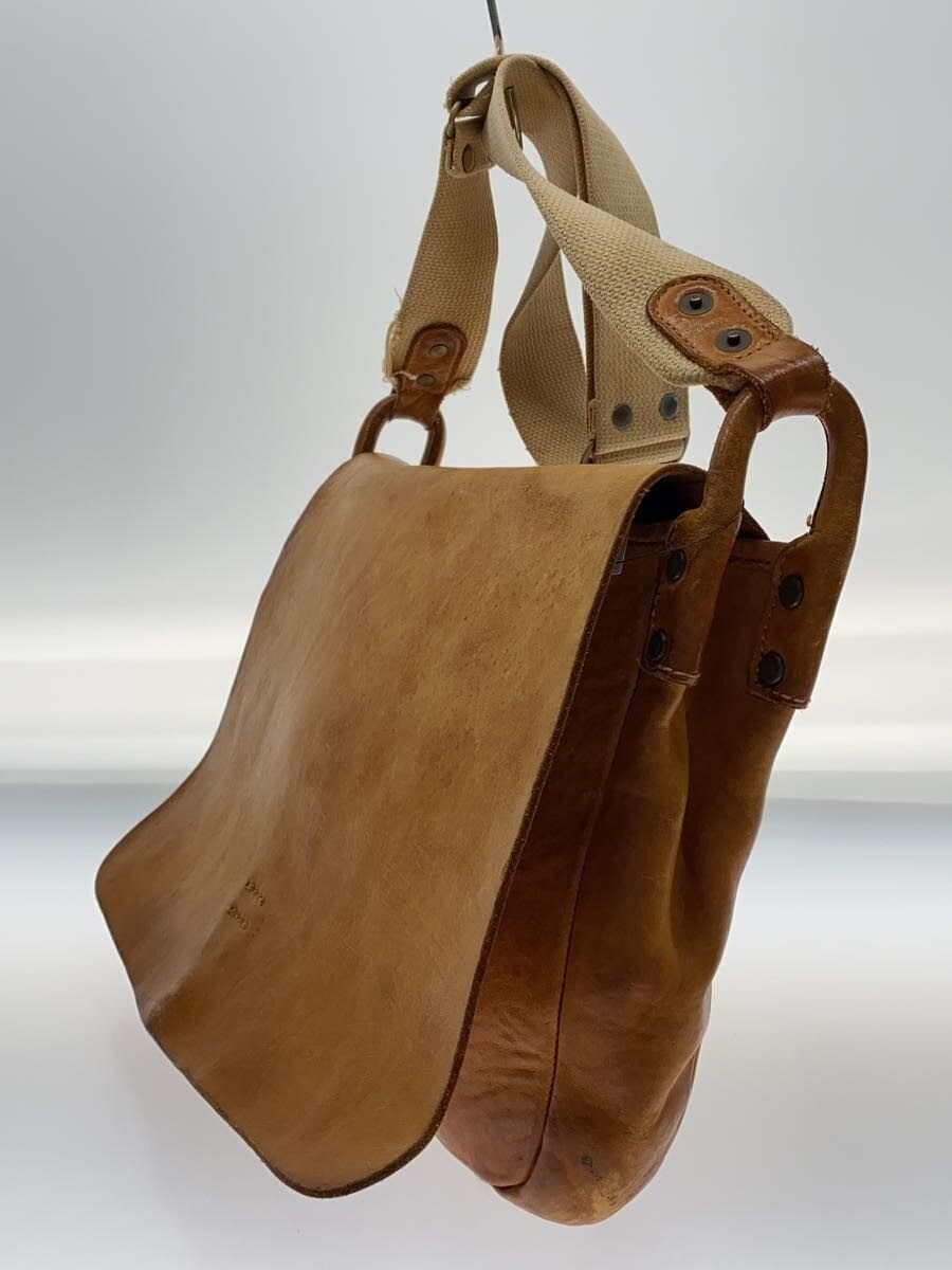 SLOW shoulder bag leather CML plain 2