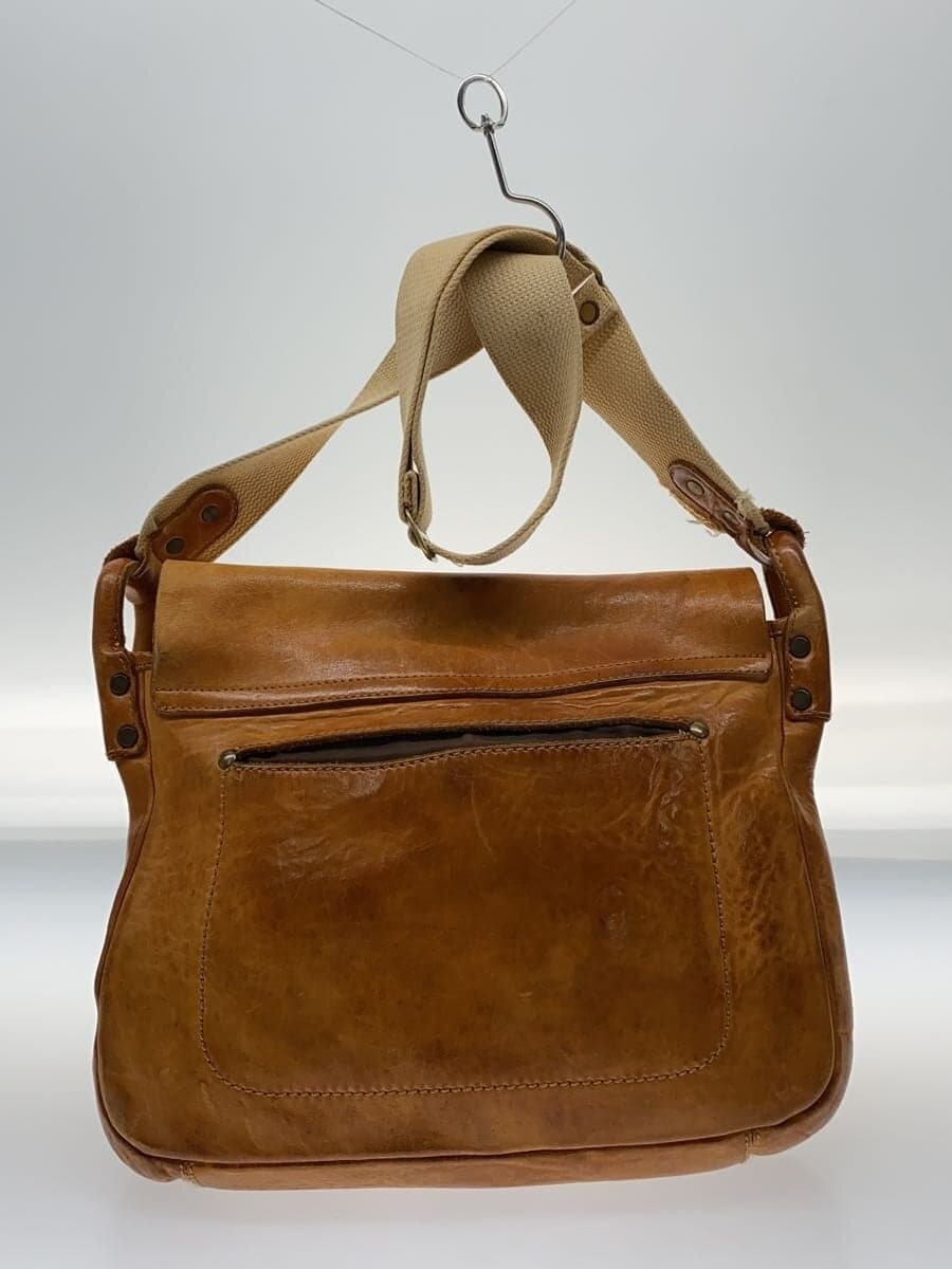 SLOW shoulder bag leather CML plain 3