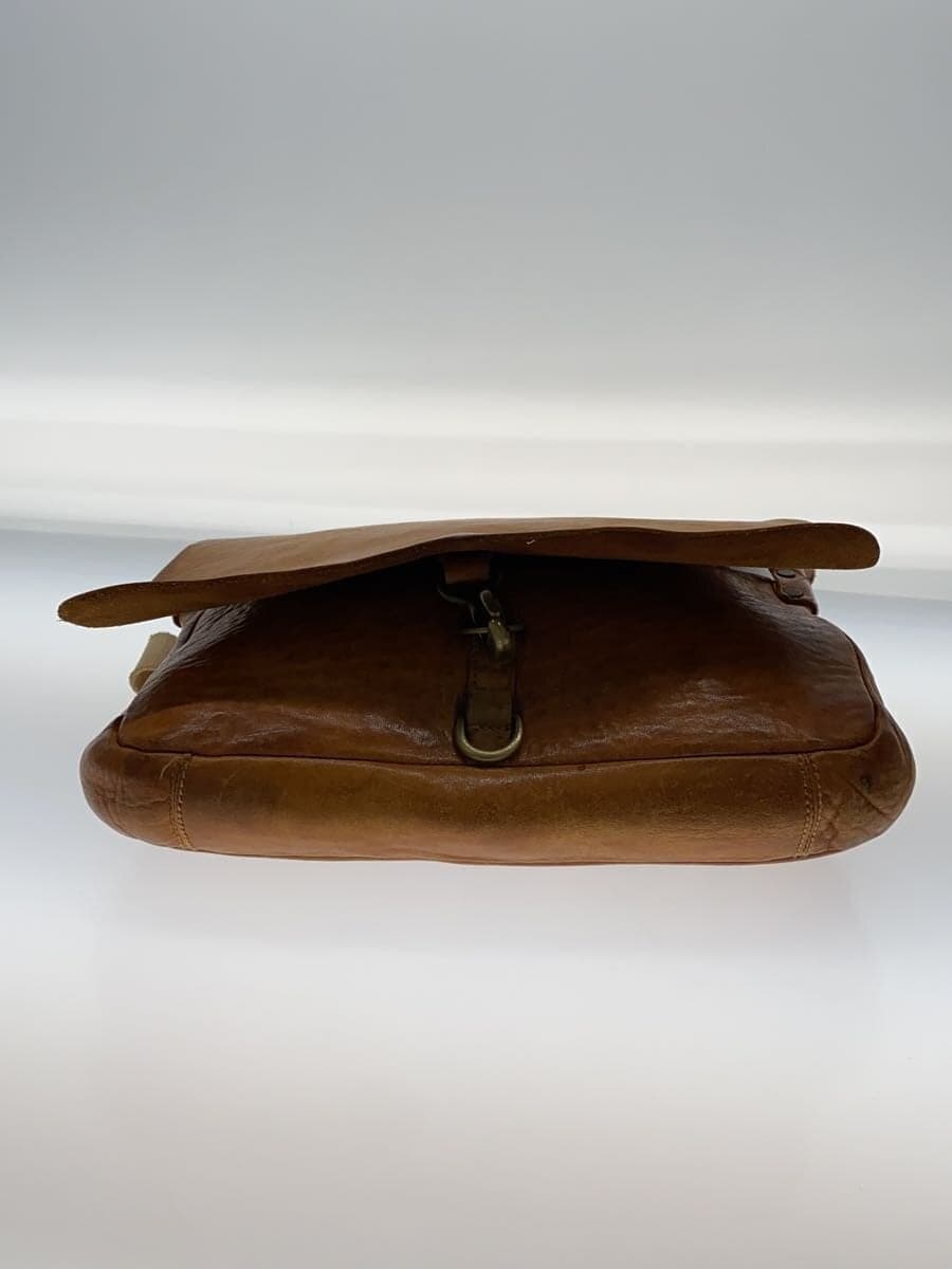SLOW shoulder bag leather CML plain 4