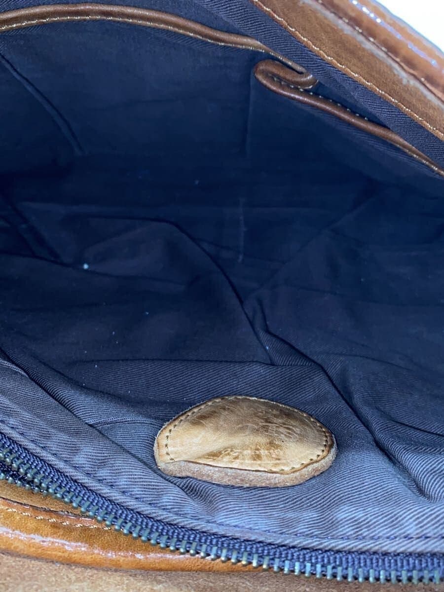 SLOW shoulder bag leather CML plain 5