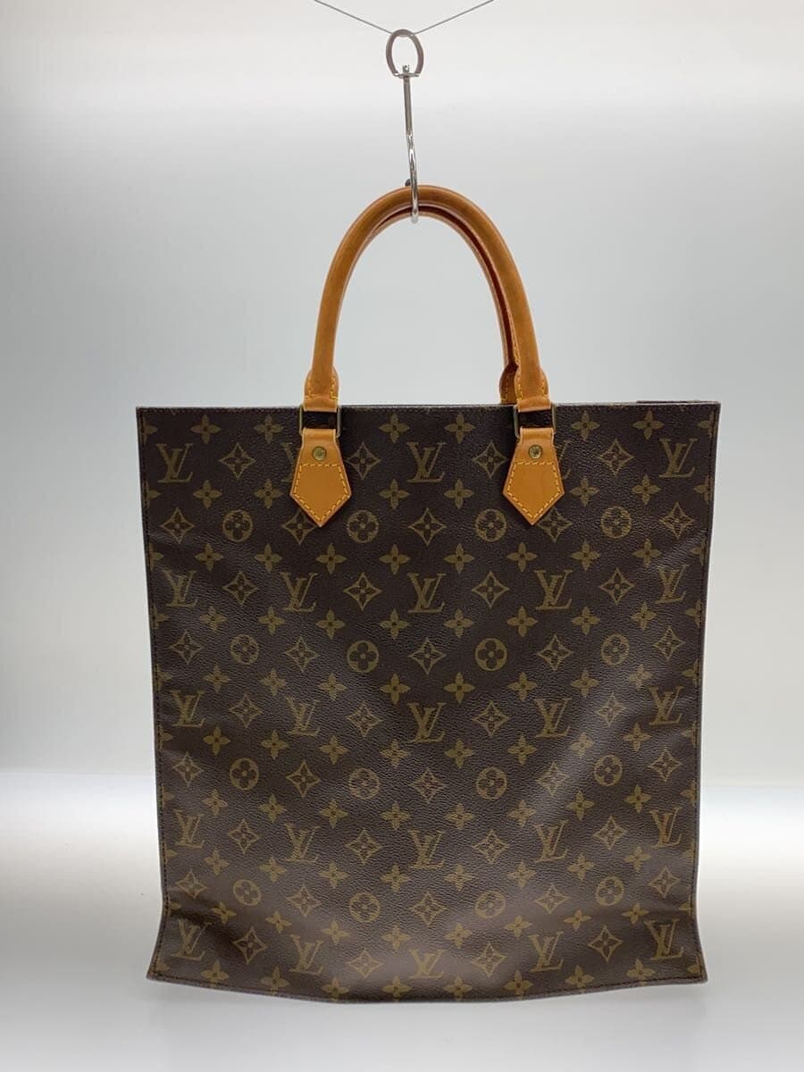 LOUIS VUITTON1)Sack Pla _Monogram Canvas PVC BRW 3