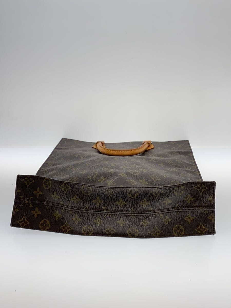 LOUIS VUITTON1)Sack Pla _Monogram Canvas PVC BRW 4